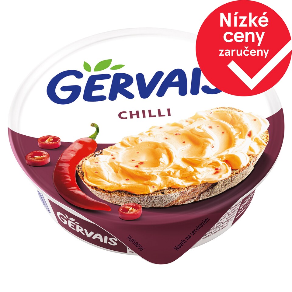 Gervais Čerstvý tvarohový sýr s chilli 80g