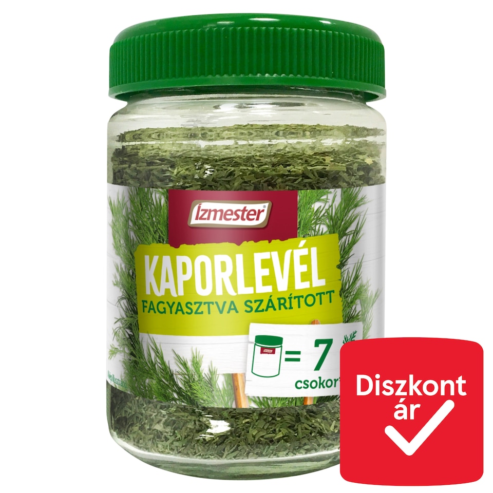 Ízmester fagyasztva szárított kaporlevél 16 g
