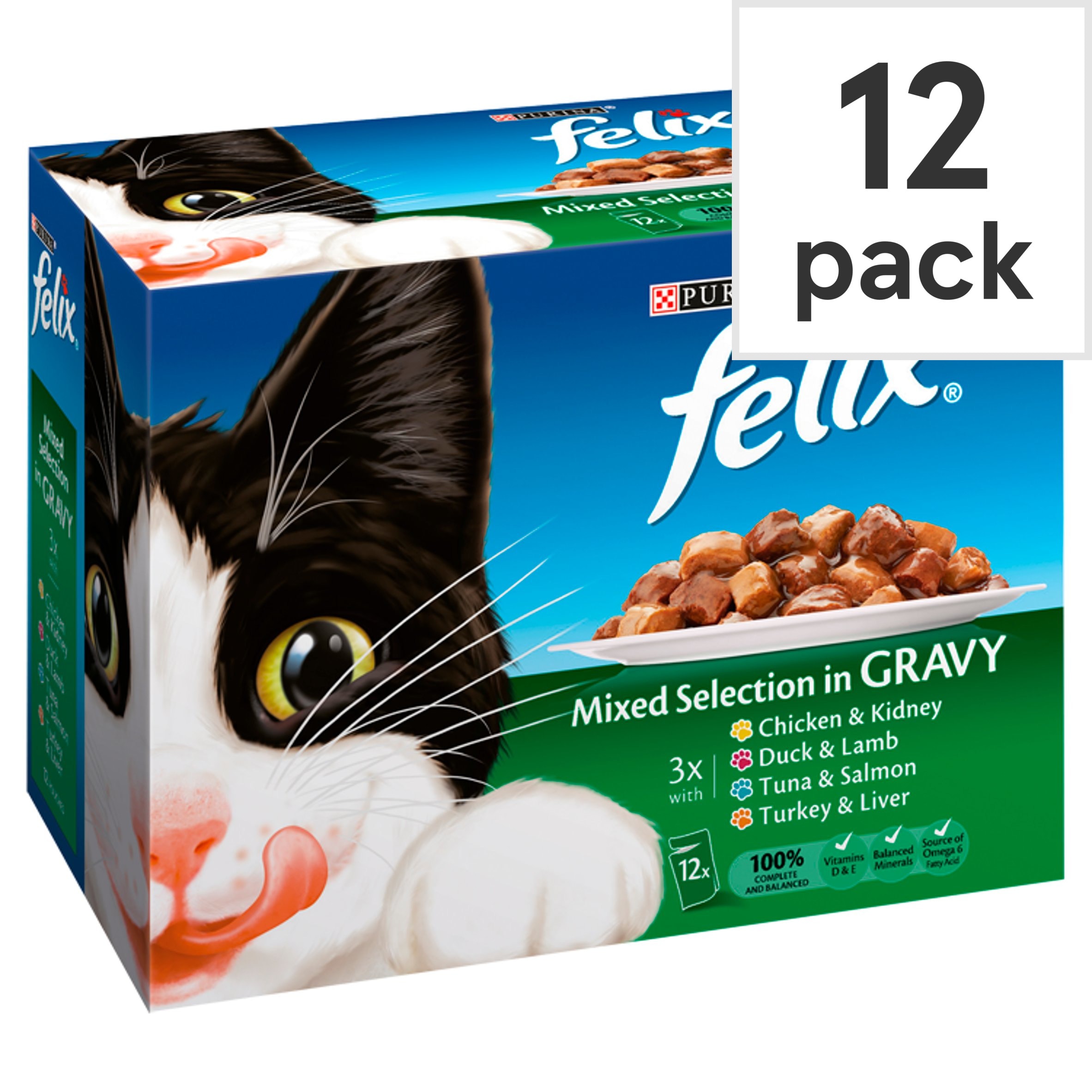 tesco cat food in gravy
