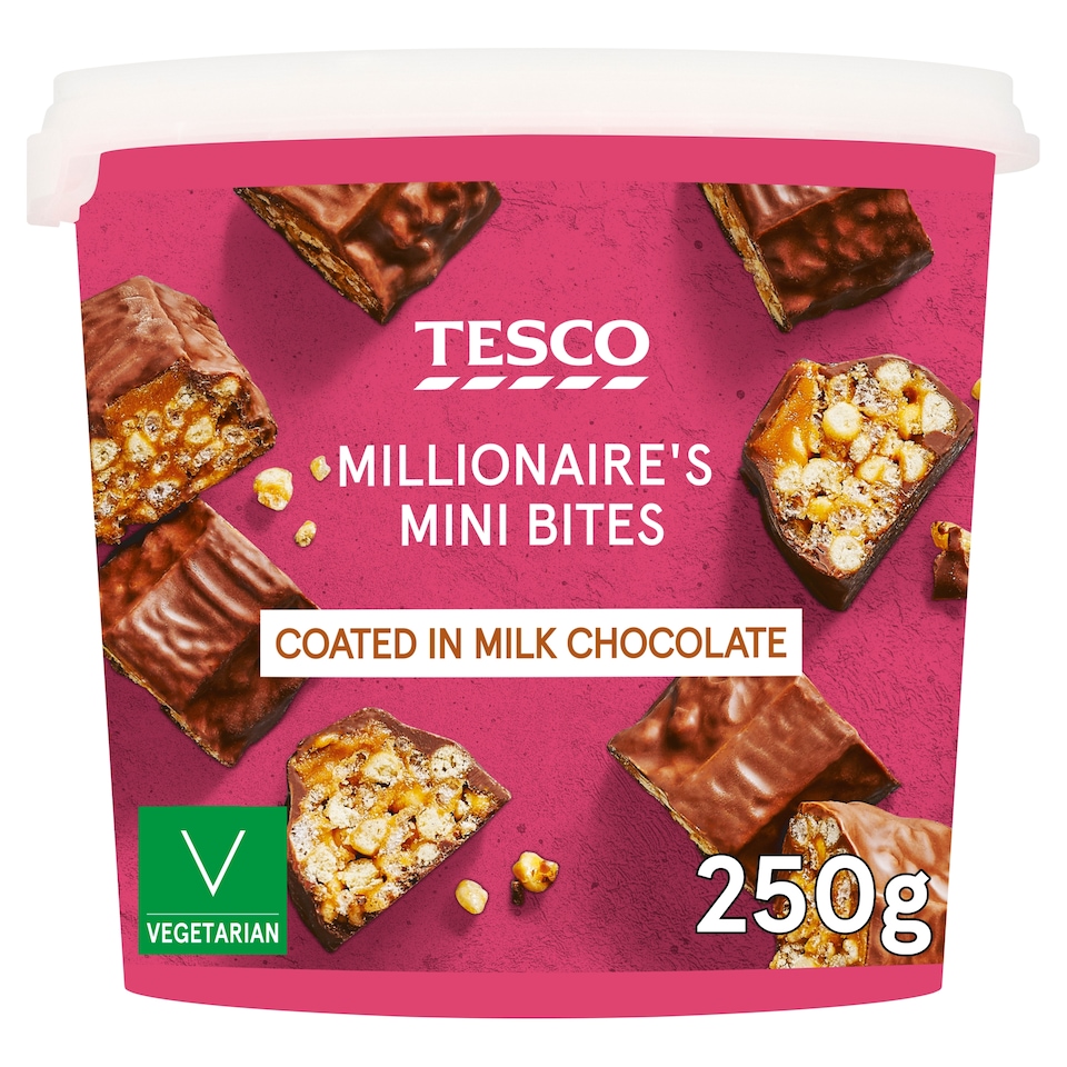 Tesco Millionaire Mini Bites 250g