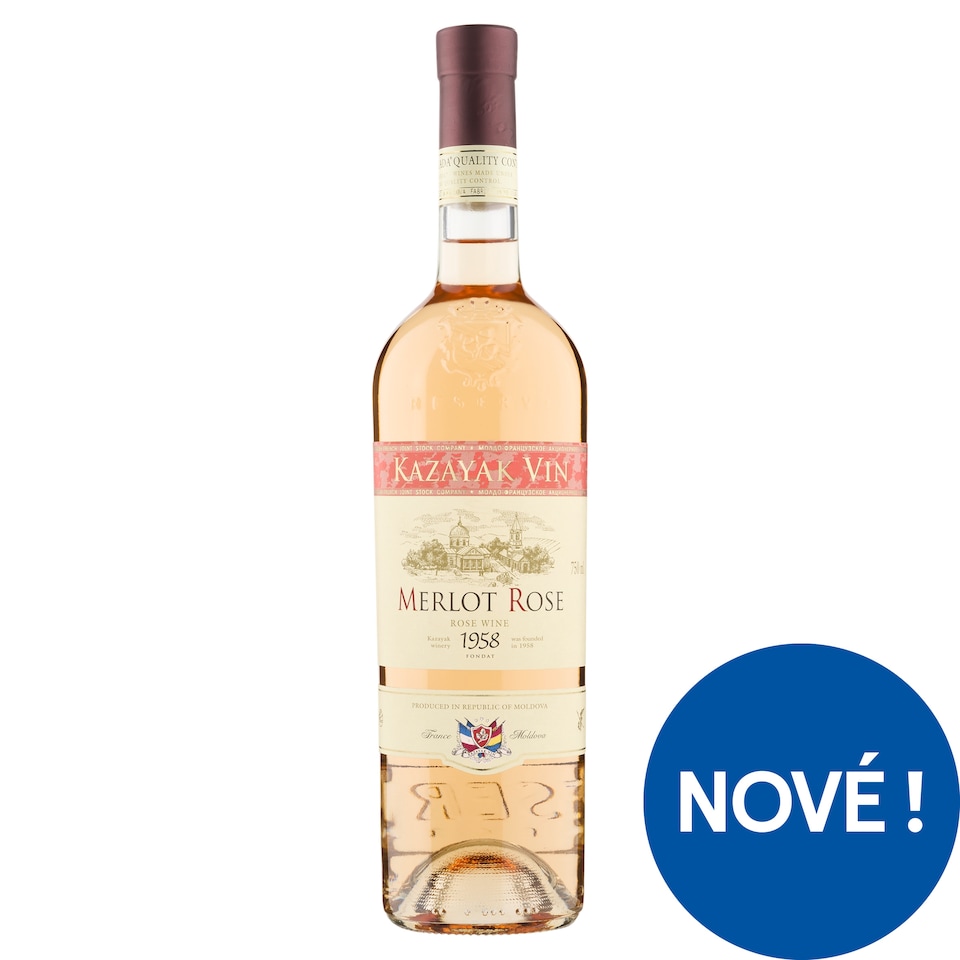 Kazayak Vin Merlot Semi-Sweet Rosé Wine 750ml