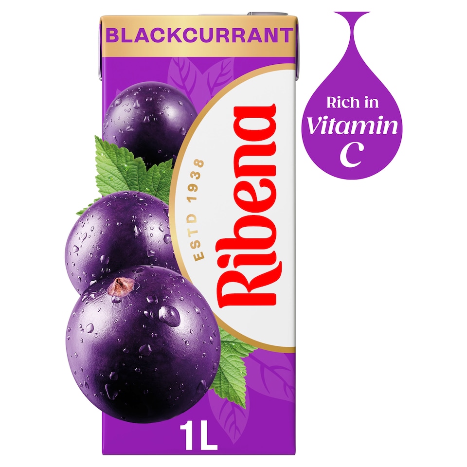 image 1 of Ribena Blackcurrant Juice Drink Carton 1L