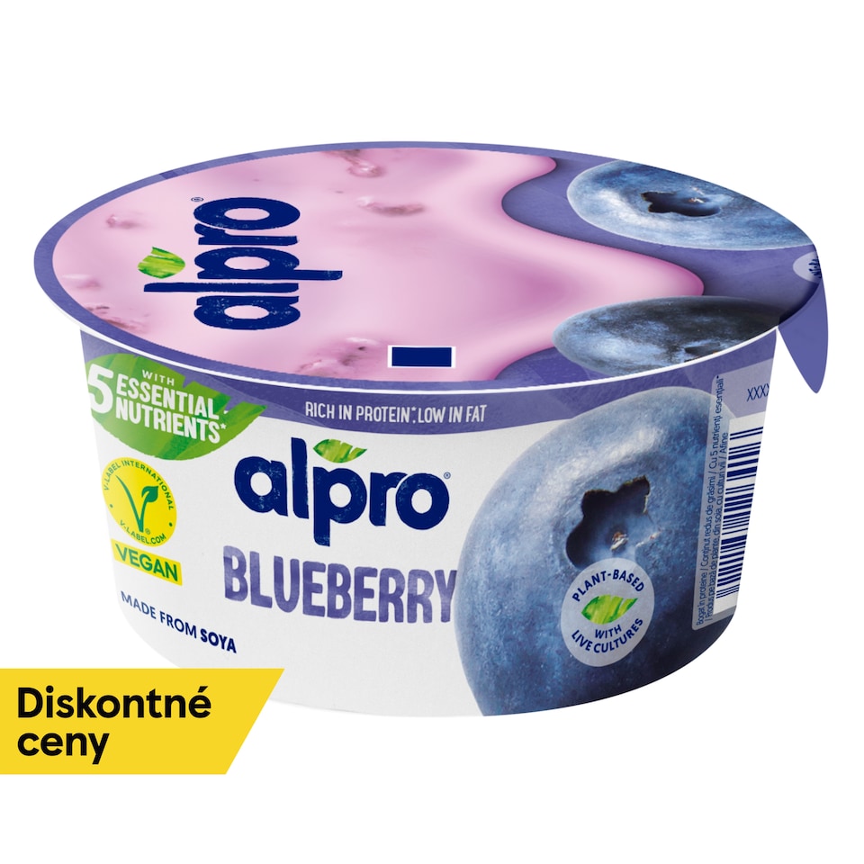 ALPRO Blueberry-Flavored Fermented Soy Product 150g