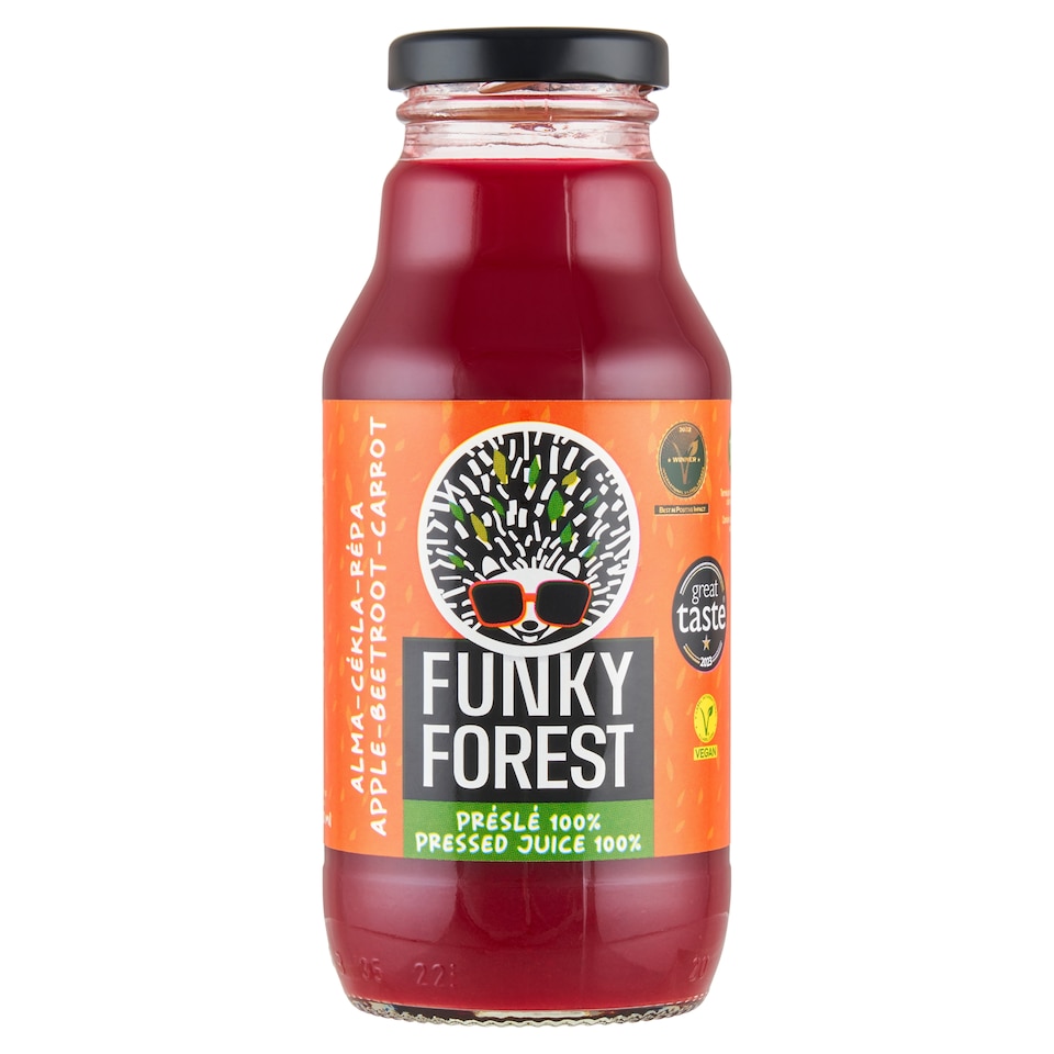 Funky Forest 100% alma-cékla-répa préslé 330 ml
