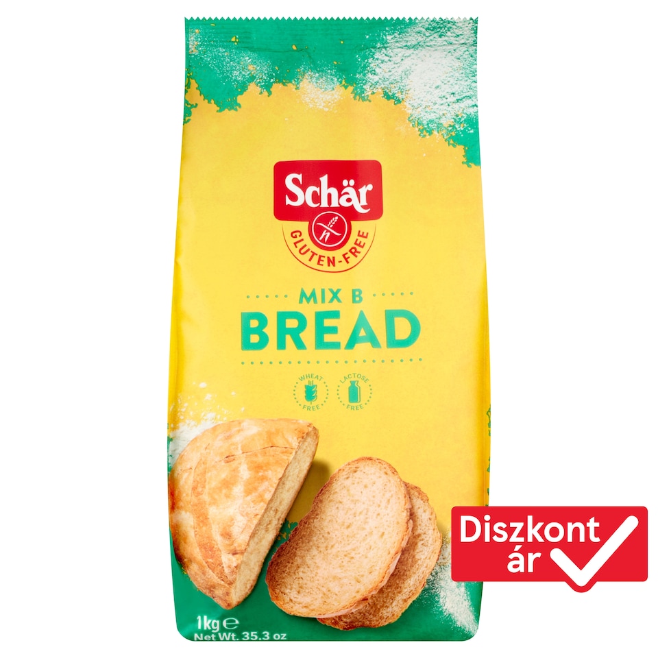 Schär Mix B gluténmentes kenyérliszt 1 kg 1. kép