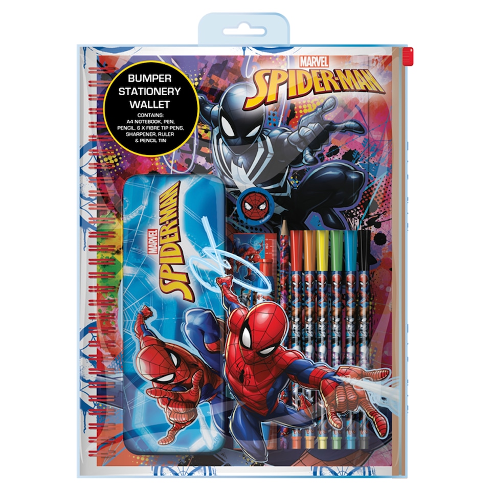 Spiderman Bumper Stationery Set