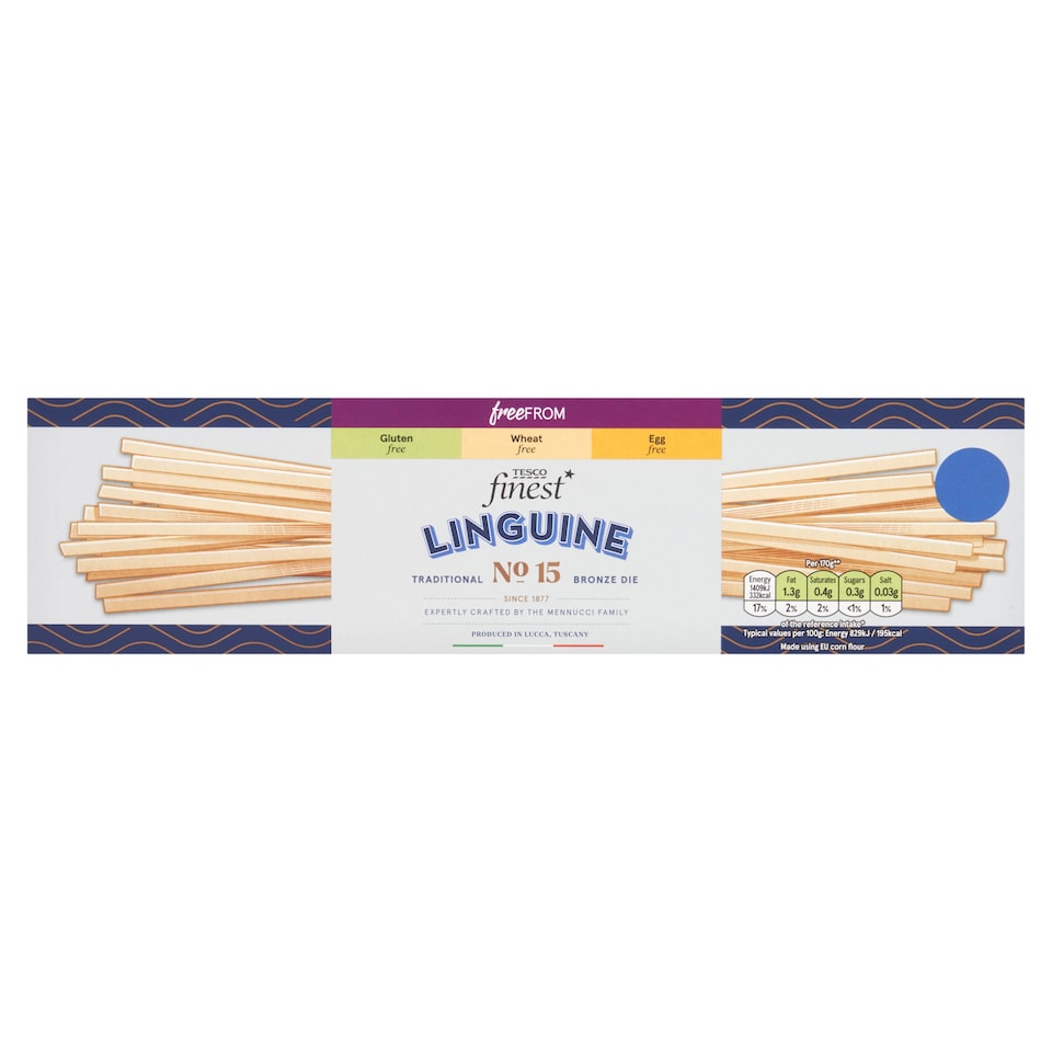 Tesco Finest Linguine Gluten-Free Dried Egg-Free Pasta 400 g