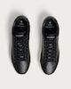 image 2 of Peter Werth Leather Lace Up Trainers in Black