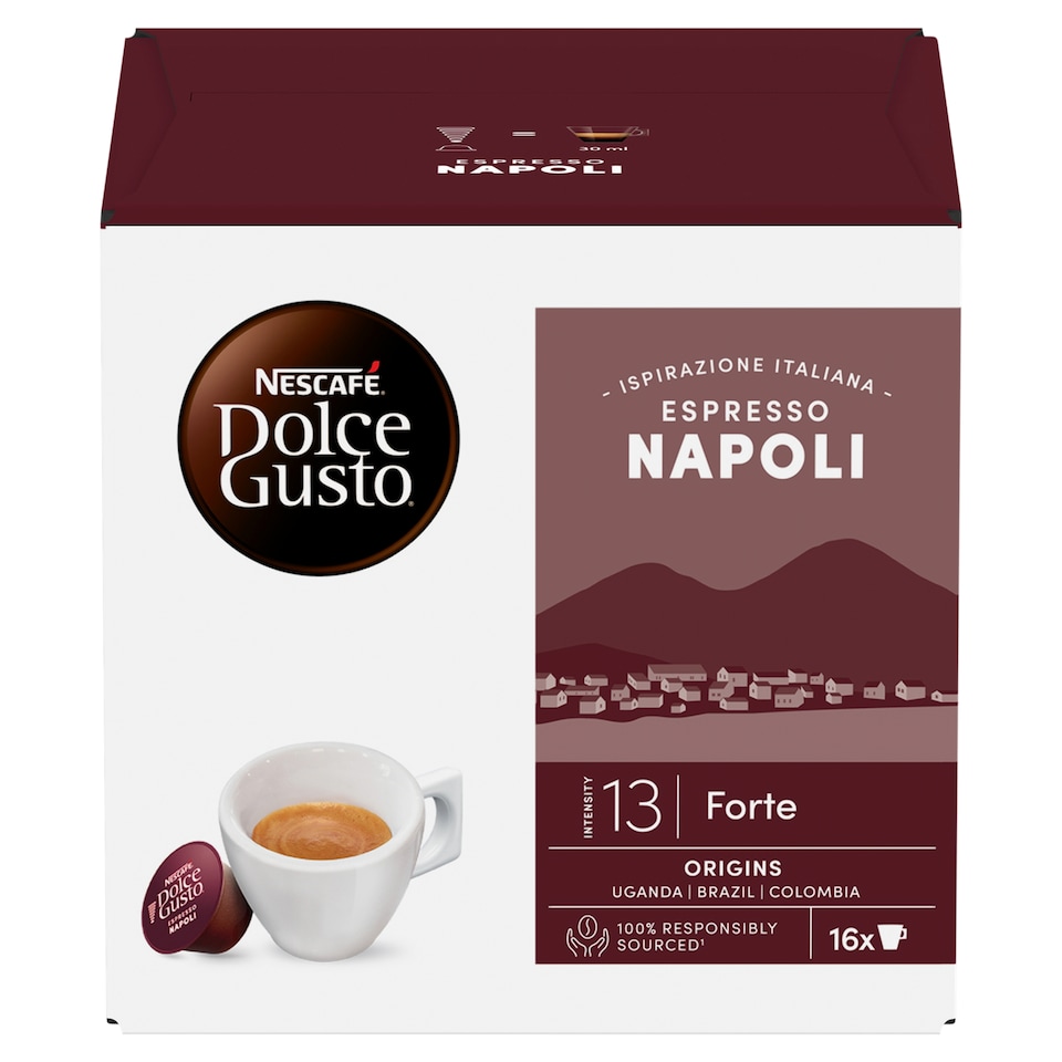 obrázok 1 z NESCAFÉ Dolce Gusto Espresso Napoli - káva v kapsulách - 16 kapsúl v balení