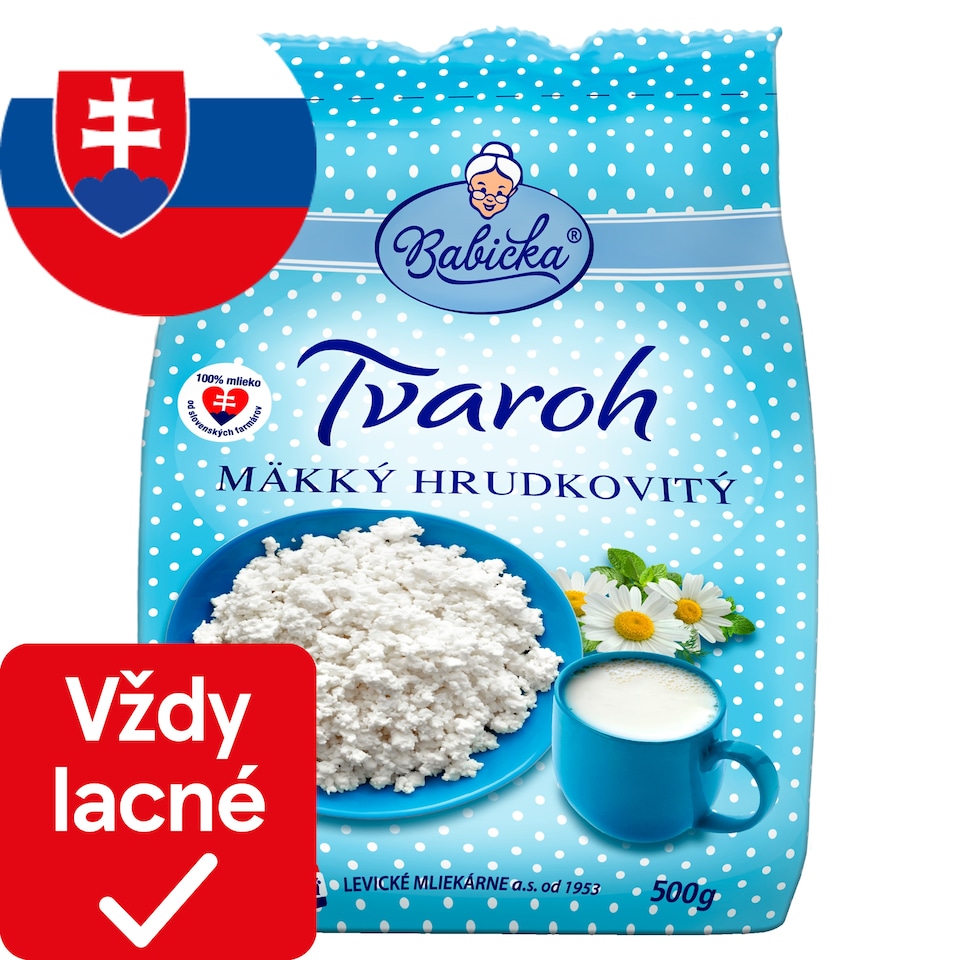 BABIČKA TVAROH MÄKKÝ 500 g