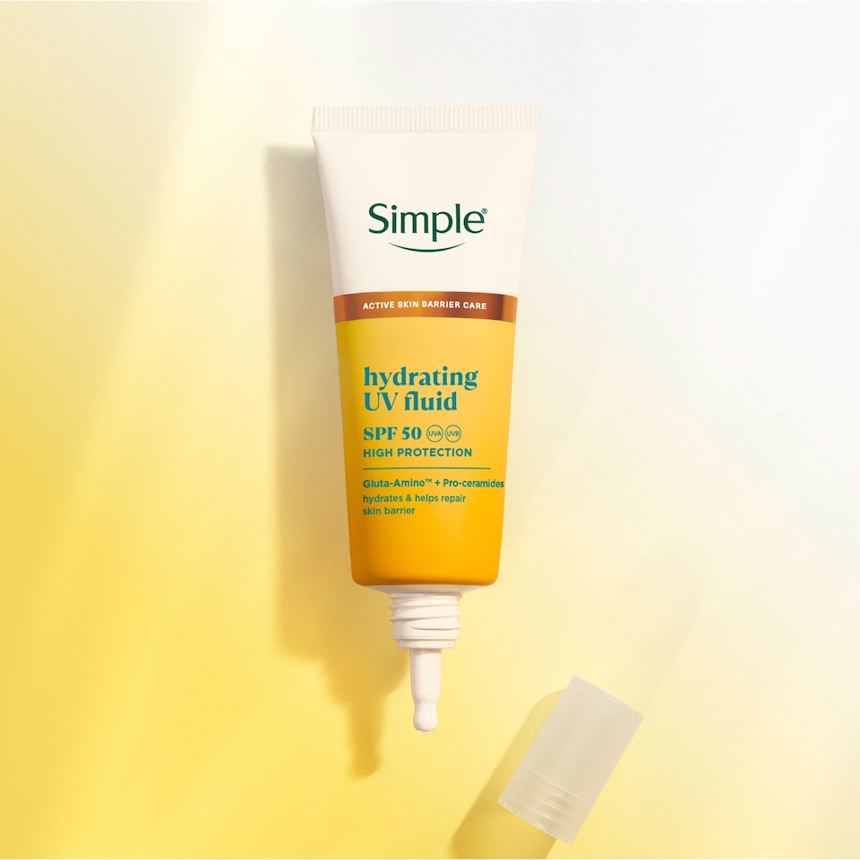 image 1 of Simple Hydrating UV Face Fluid SPF 50 40ml