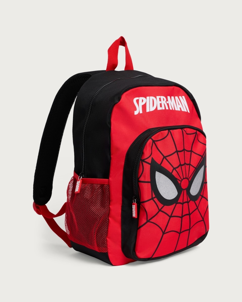 Disney Spider-Man Web Print Backpack in Red