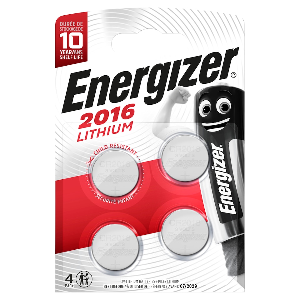 image 1 of Energizer Cr2016 4 Pack