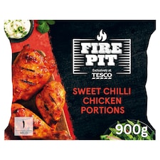 Tesco Firepit Sweet Chilli Chicken Portions 900g