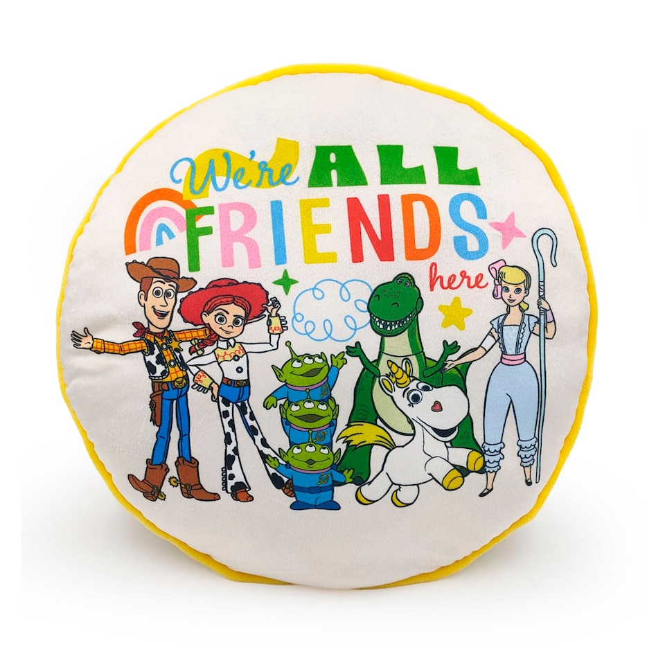 image 1 of Disney Toy Story Friends Round Cushion