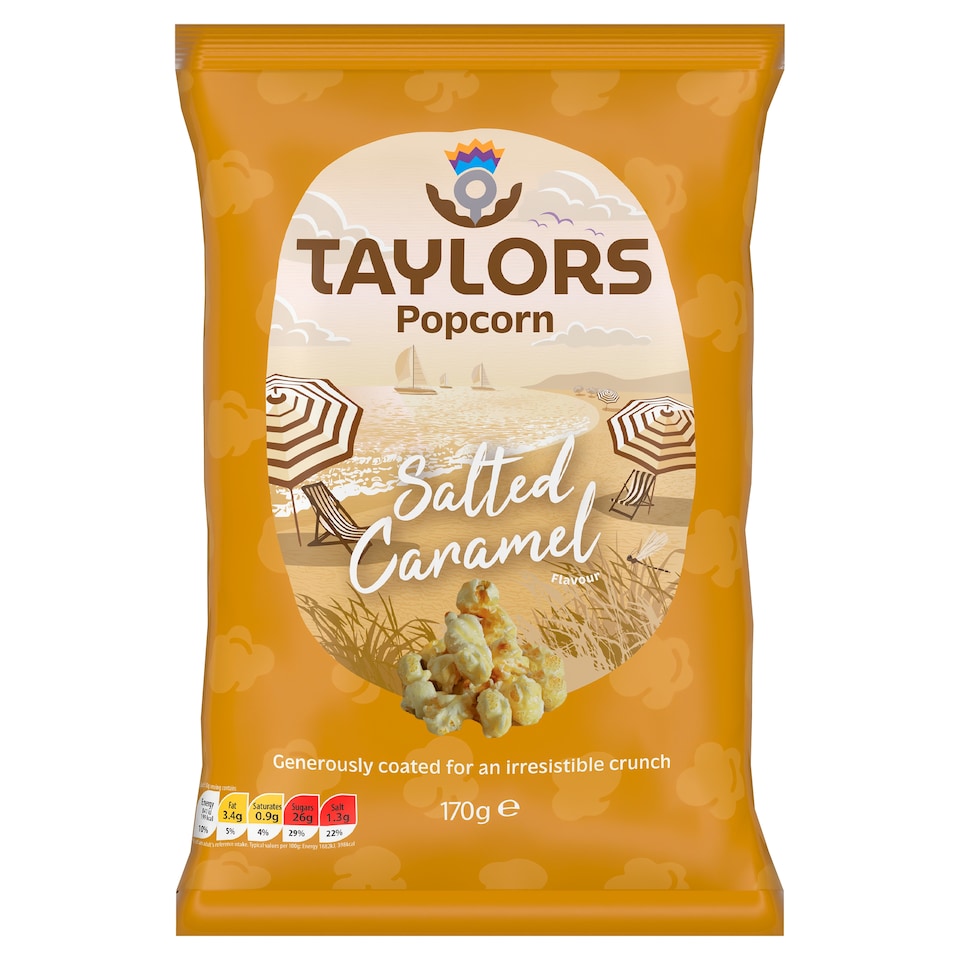 Taylors Popcorn - Salted Caramel Flavour 170g