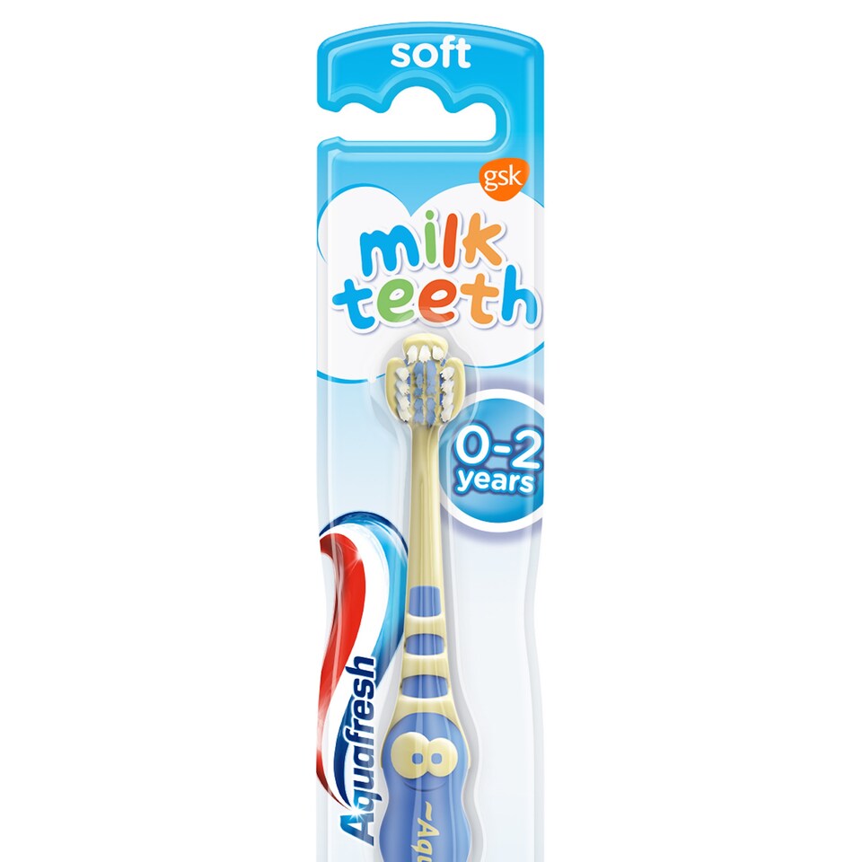 image 1 of Aquafresh Milk Teeth 0-2 Years Toothbrush