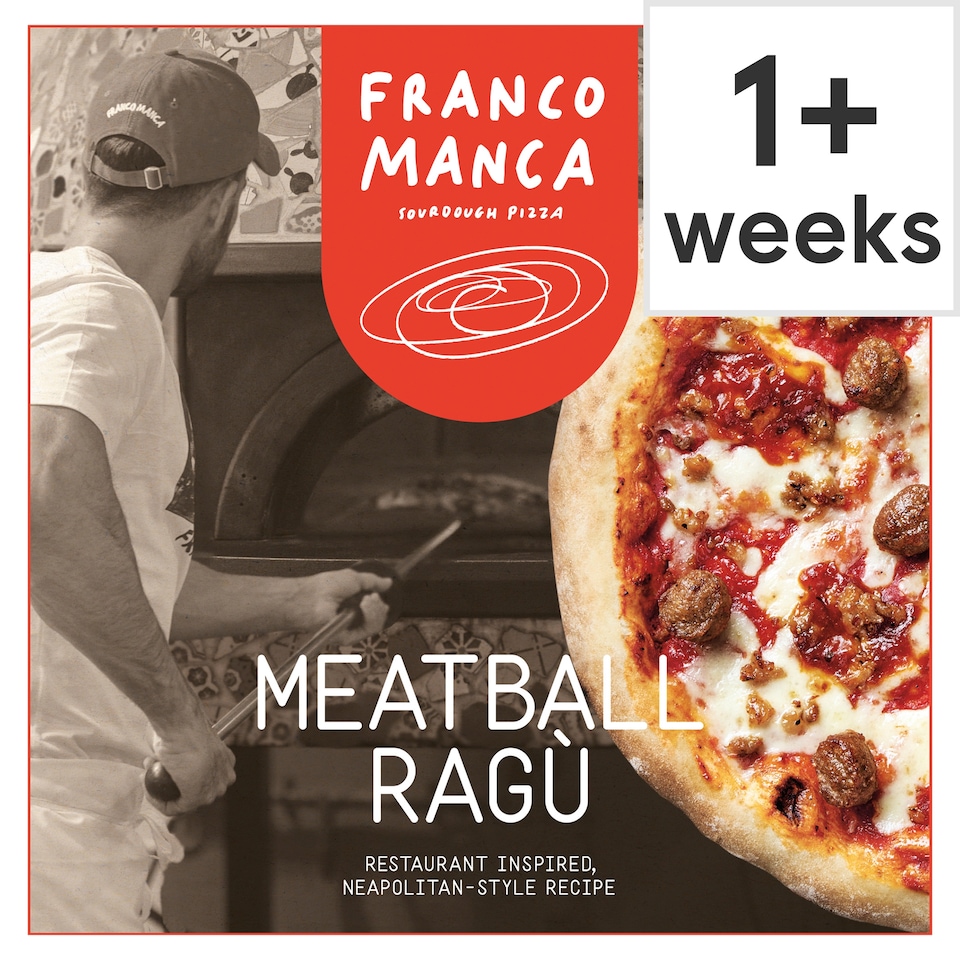 Franco Manca Meatball Ragu Pizza 480g