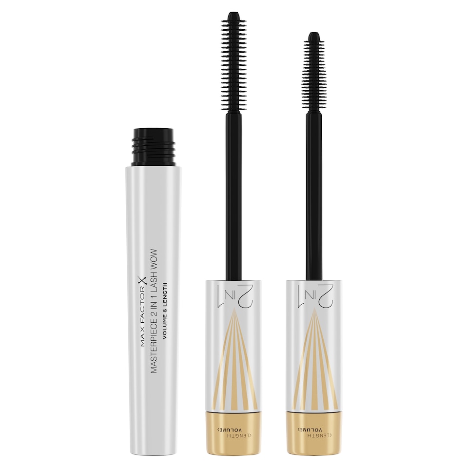 image 1 of Max Factor Masterpiece 2-In-1 Lash Wow Mascara Black 7Ml