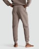 image 3 of F&F Fleece Lounge Trousers in Brown