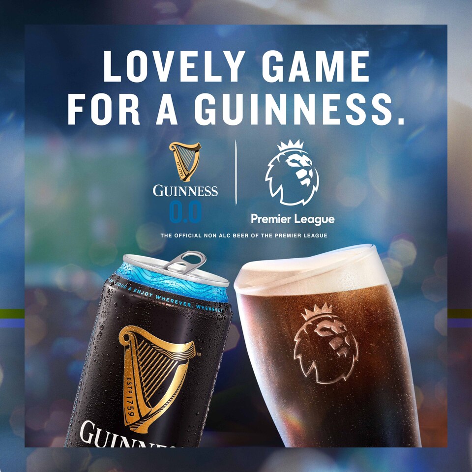 image 1 of Guinness 0.0% Alcohol Free Draught Stout 10X440ml