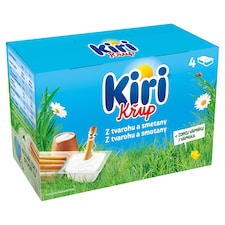 Kiri Křup Roztierateľný tavený syr a trvanlivé tyčinky 4 x 35 g (140 g)