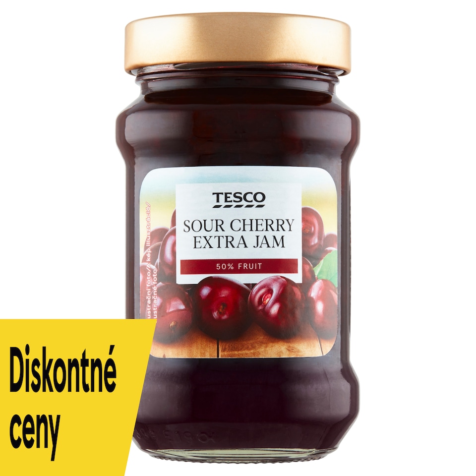 Tesco Sour Cherry Extra Jam 450 g