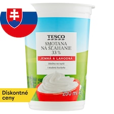 Tesco Whipping Cream 33% 250 ml