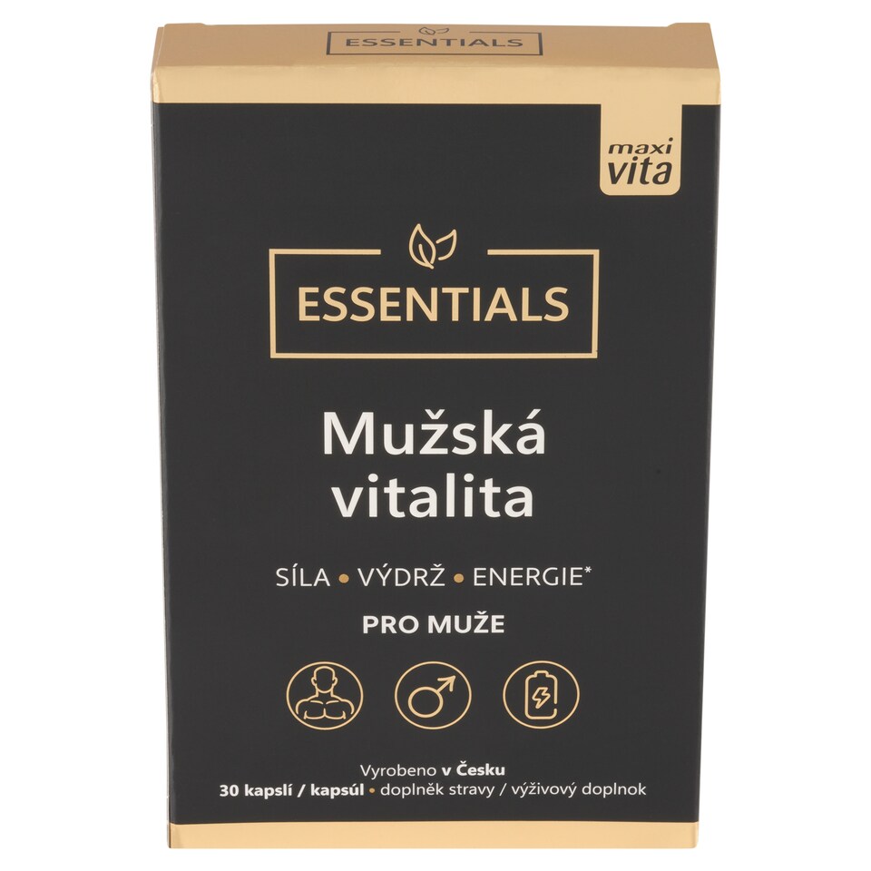 image 1 of Maxi Vita Essentials Male Vitality Dietary Supplement 30 Capsules 21.6 g