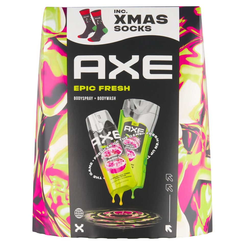 Obrázek 1 pro produkt Axe Epic Fresh dárková kazeta s ponožkami
