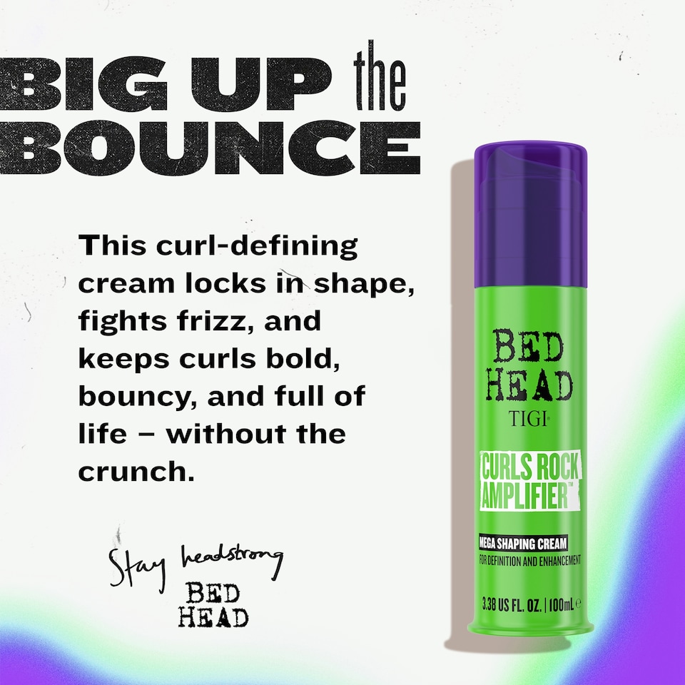 image 1 of Bed Head Curls Rock Amplifier Mega Shaping Cream 100ml