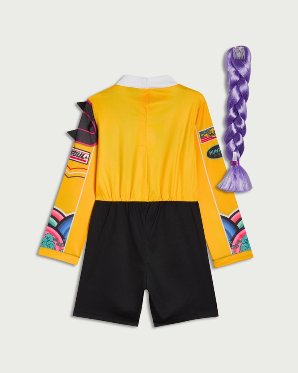 image 1 of K-Pop Demon Hunters Rumi Fancy Dress Costume in Yellow