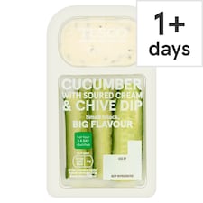 Tesco Cucumber With Soured Cream & Chive Dip 120g 