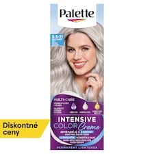 Palette Intensive Color Creme farba na vlasy Žiarivý striebristo plavý 9,5-21