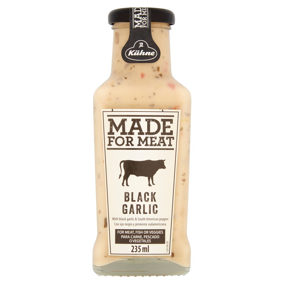 Kuhne Made For Meat Black Garlic Sauce 235Ml