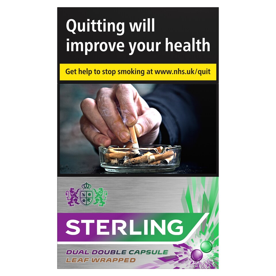 STERLING DUAL DOUBLE CAPSULE LEAF WRAPPED 20 CIGARILLOS