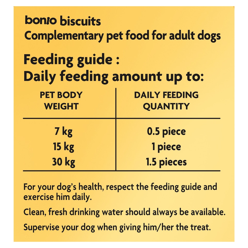 image 1 of BONIO Original Dog Biscuits 1.2kg