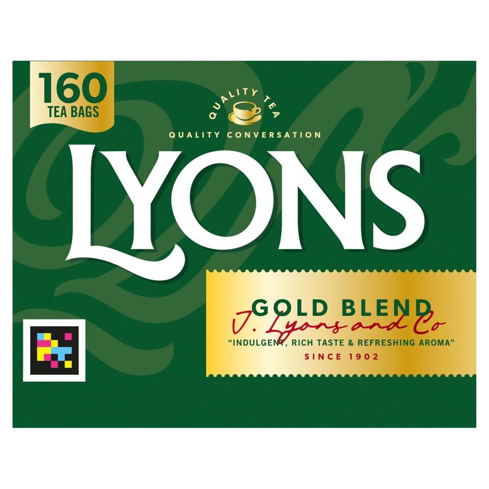 Lyons Gold Blend 160 Teabags 500g 