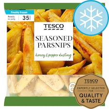 Tesco Seasoned British Parsnips 600G