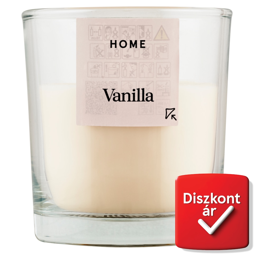 Tesco Home Vanilla gyertya 95 g