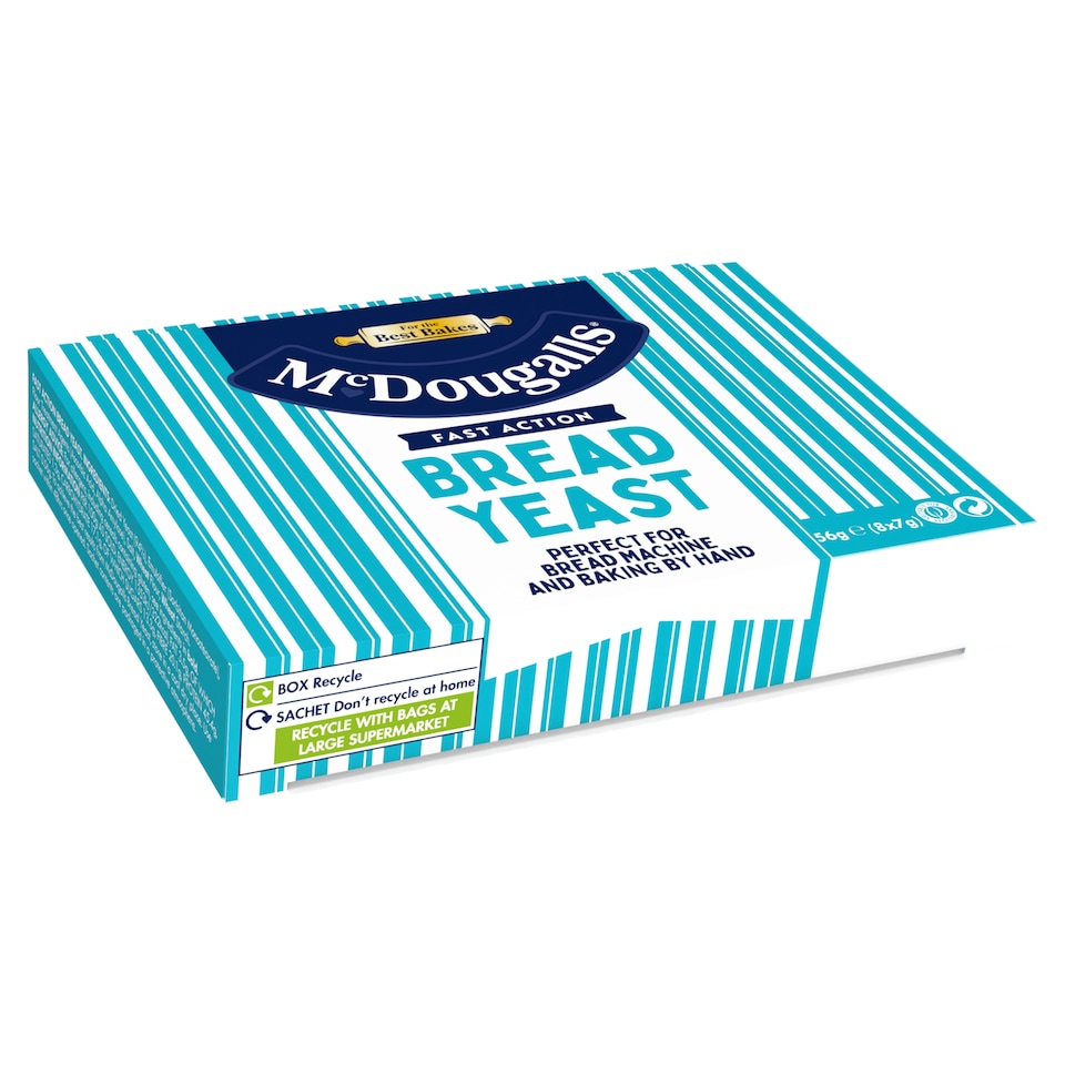 image 1 of Mcdougalls Fast Action Dried Yeast 8X7g