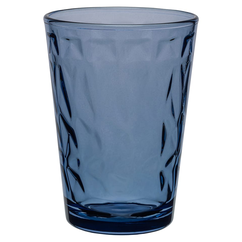 image 1 of F&F Home Shades of Blue Water Glass 4 Pack