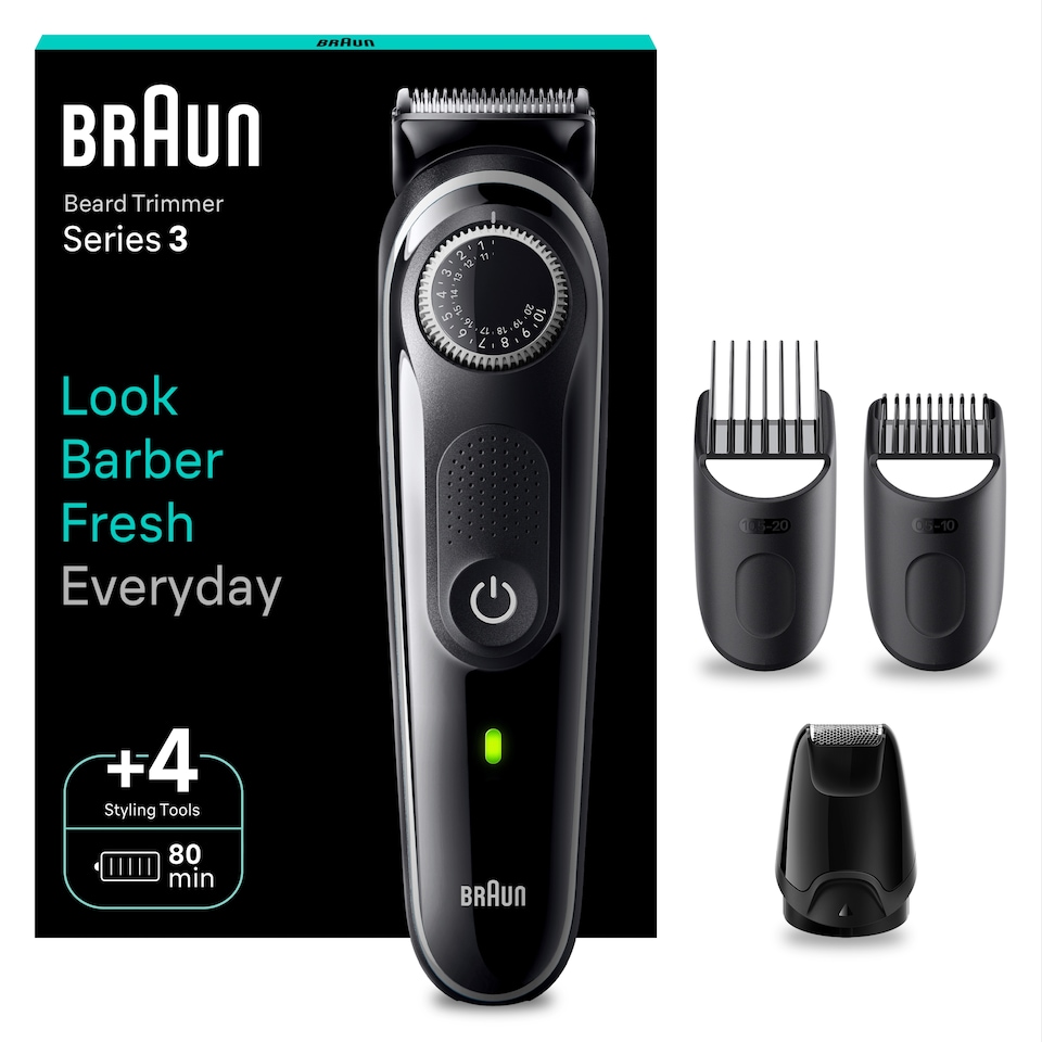 image 1 of Braun Beard Trimmer BT3440