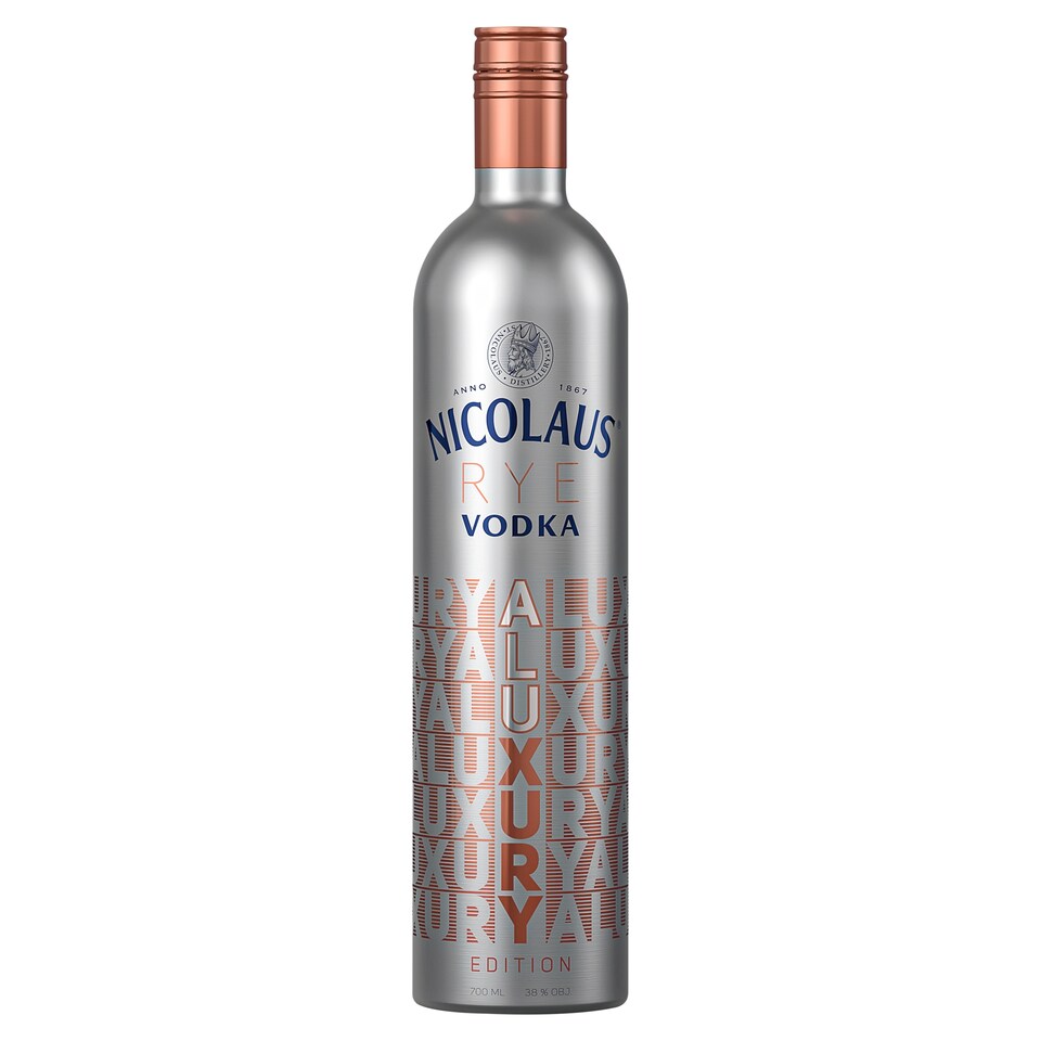 Nicolaus Rye Aluxury vodka 38% 700 ml