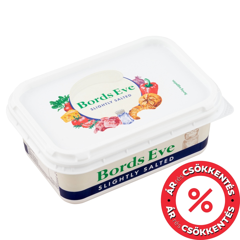 Bords Eve Enyhén sózott, csökkentett zsírtartalmú margarin 250 g