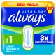 image 1 of Always Ultra Day Normal Sanitary Towels Size 1 26 Pack