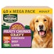 image 1 of WINALOT Meaty Chunks Mixed in Gravy Wet Dog Food 40x100g