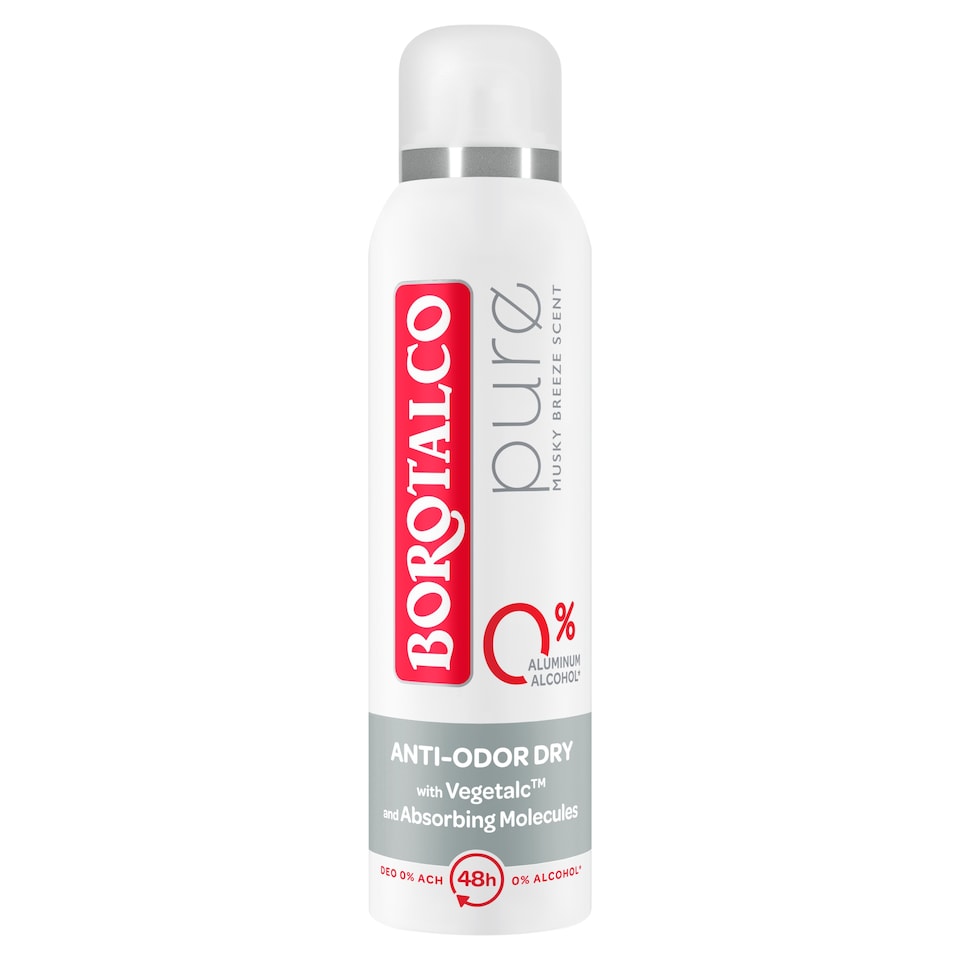 Borotalco Pure Musky Breeze Scent deodorant sprej 150ml
