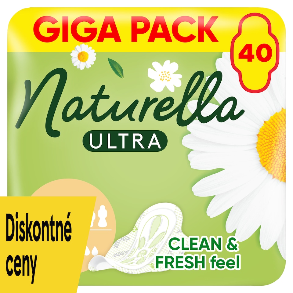 obrázok 1 z Naturella Ultra vložky s krídelkami Normal – veľkosť 1 40 ks