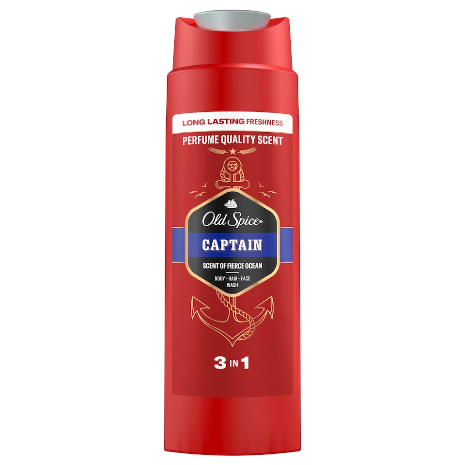 obrázok 1 z Old Spice Captain Sprchový Gél A Šampón Pre Mužov 250 ml